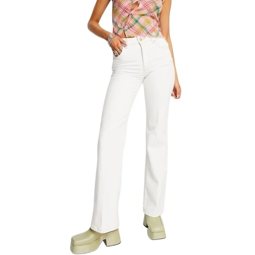Topshop Relaxed Flare Jeans